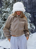Aria Cropped Wool Jacket