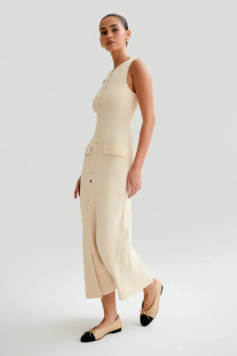 Amaris Hilton Midi Dress