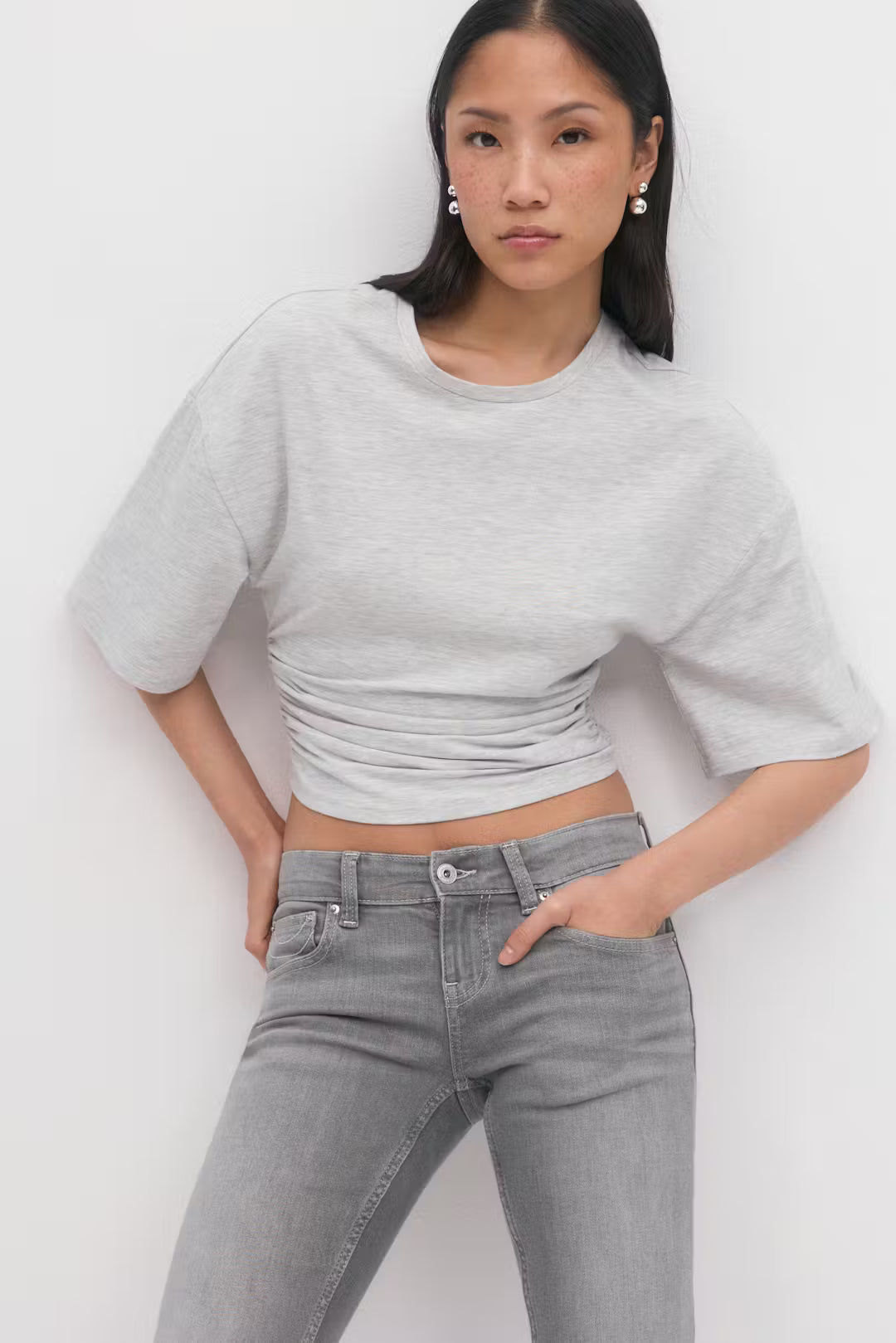 Celine Ruched Tee