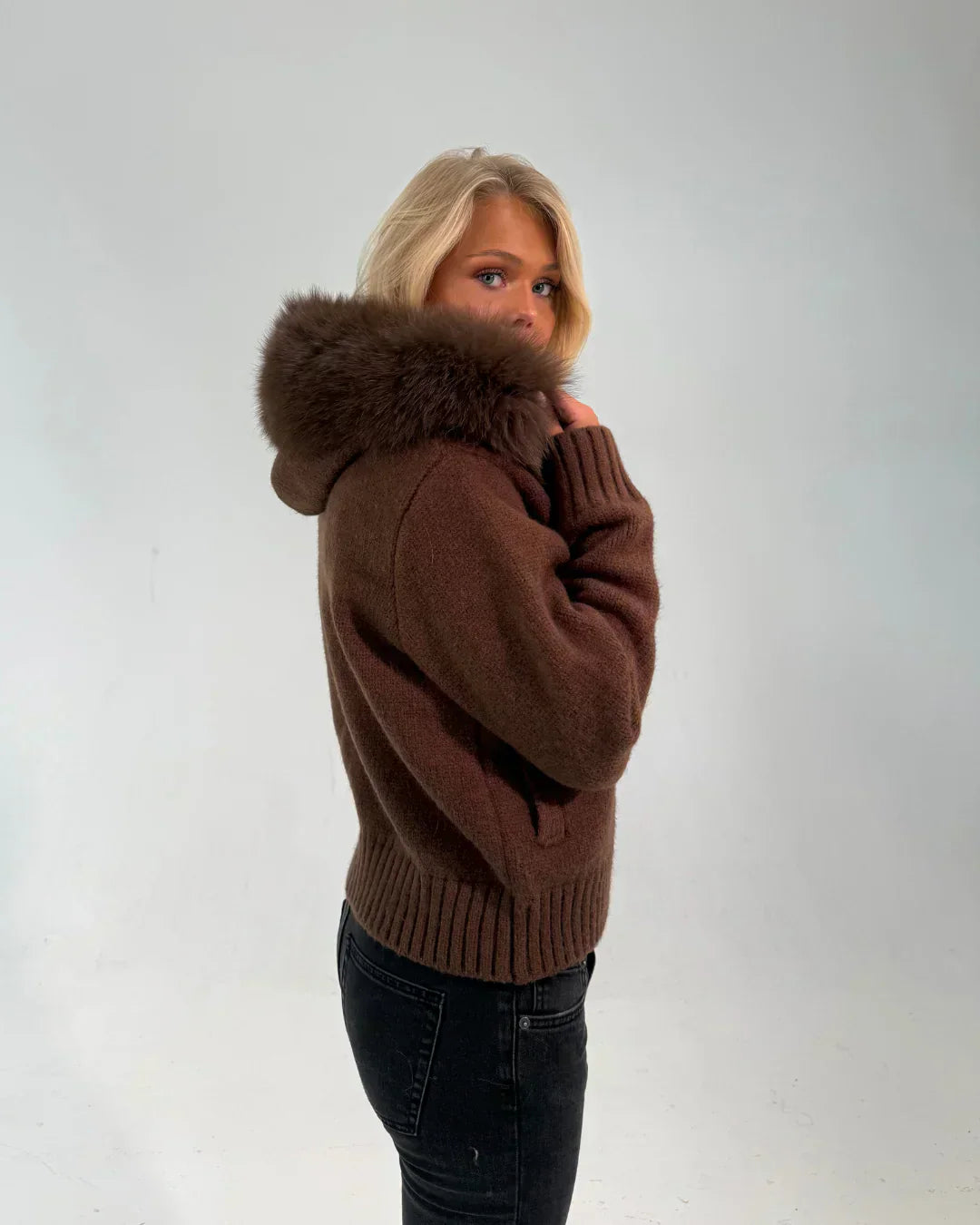 Verena Zipped Fur Jacket