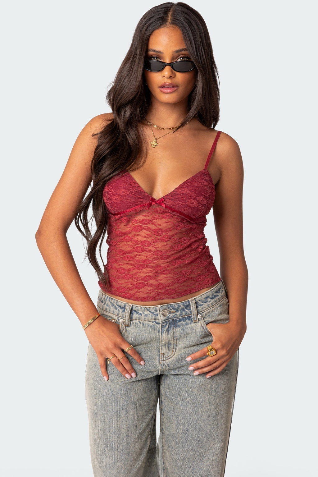 Azalea Lace Top