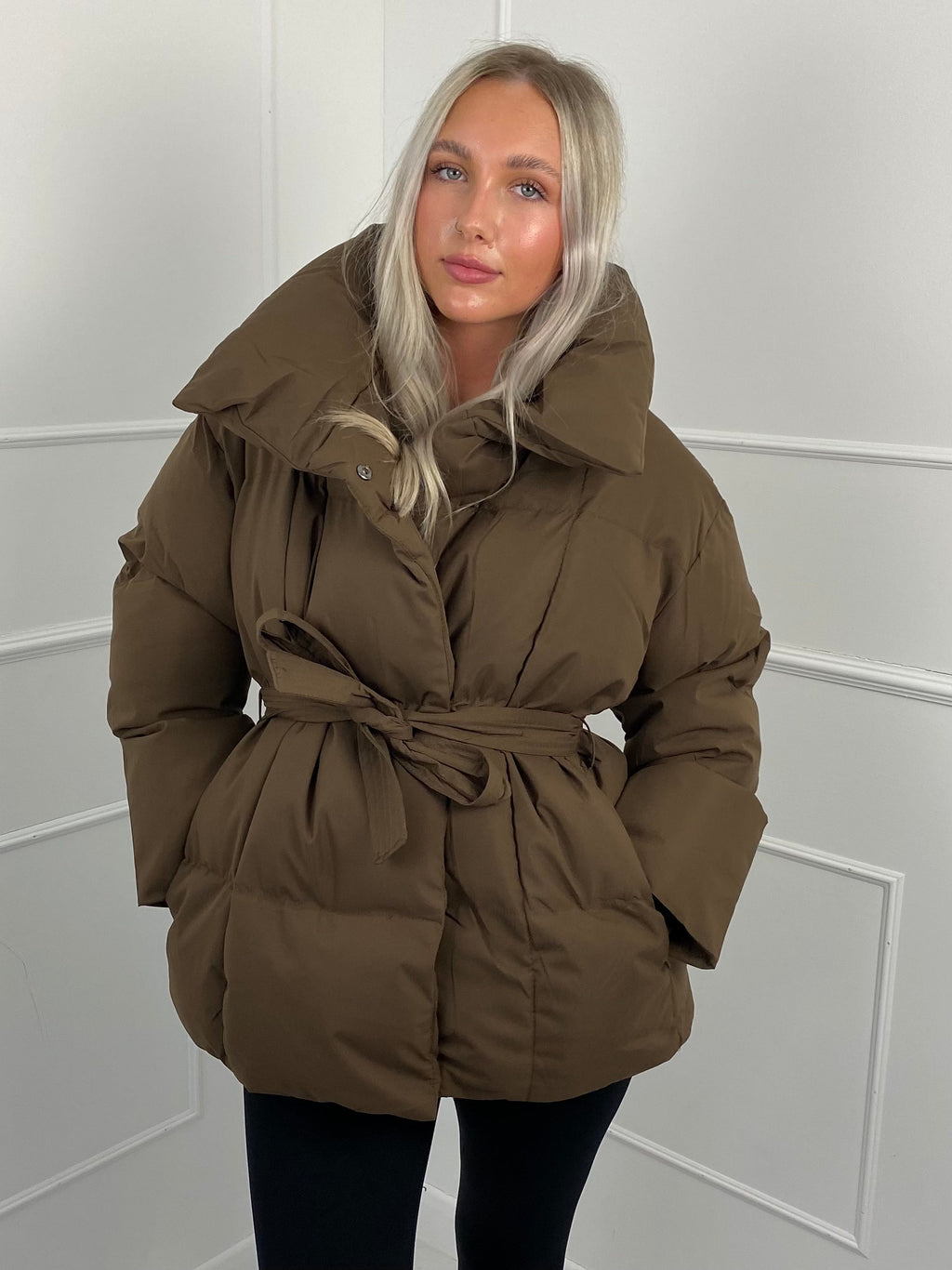 Karly Belted Puffer