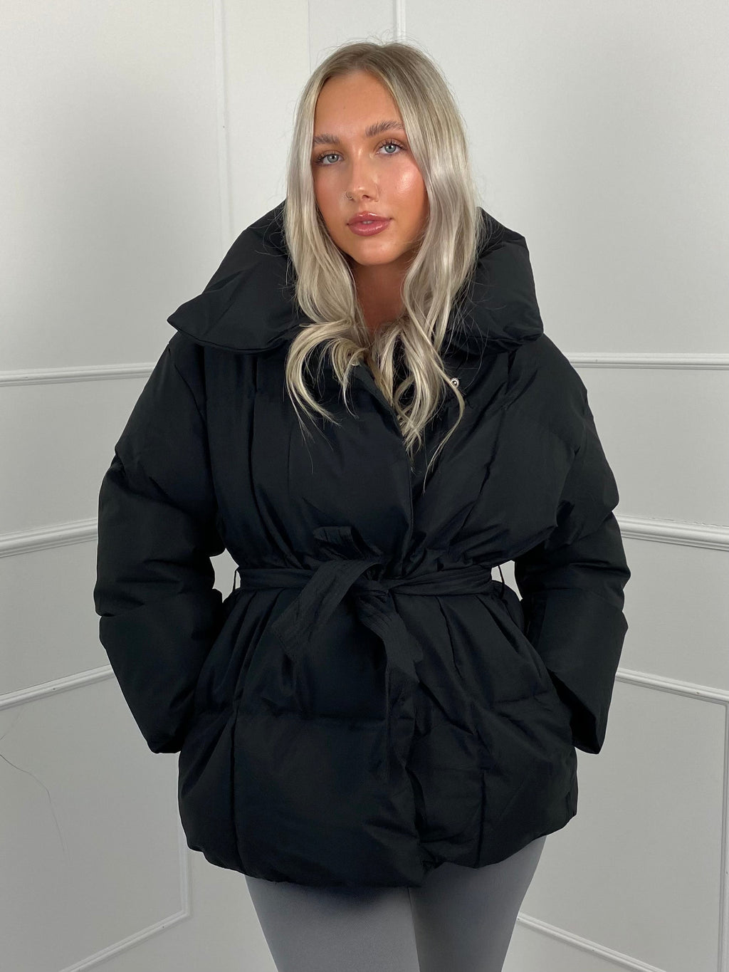 Karly Belted Puffer