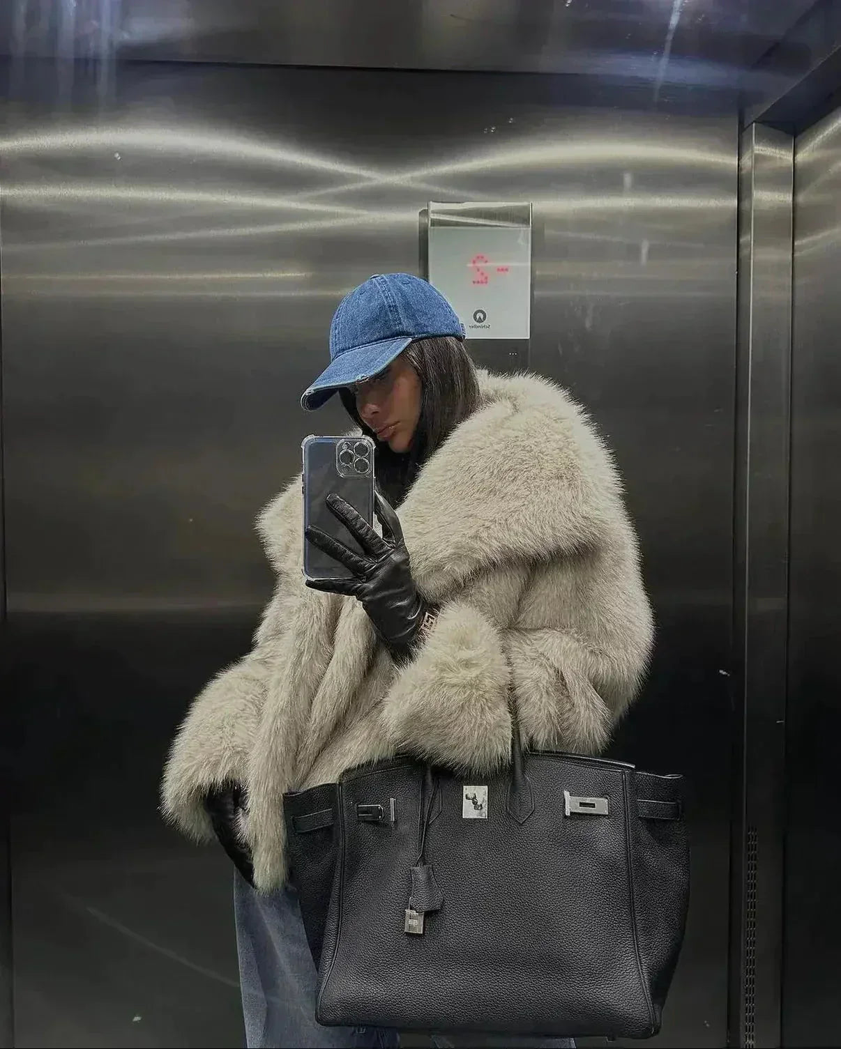 Tess Faux Fur Coat