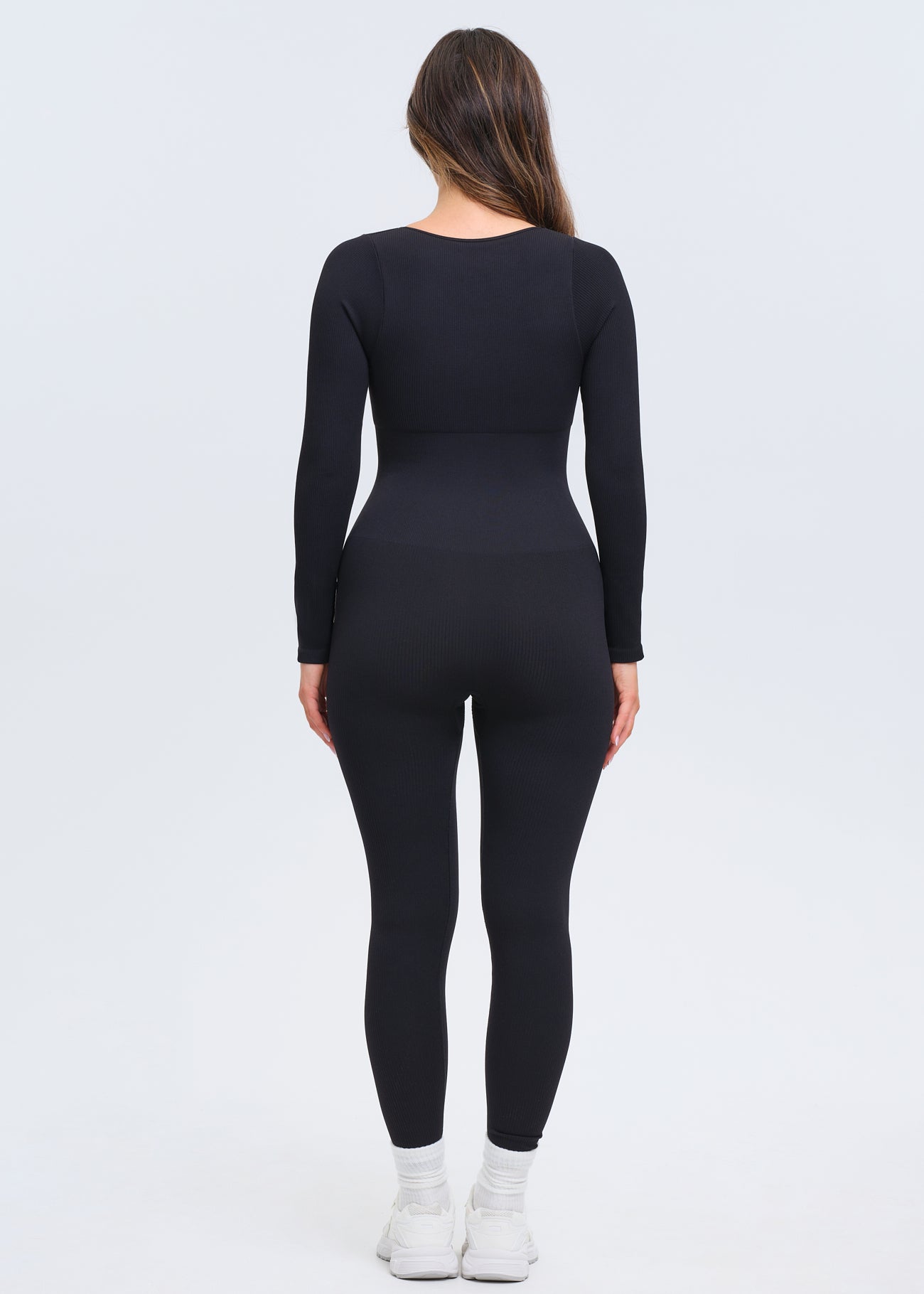 SnatchedKnit Long Sleeve Jumpsuit