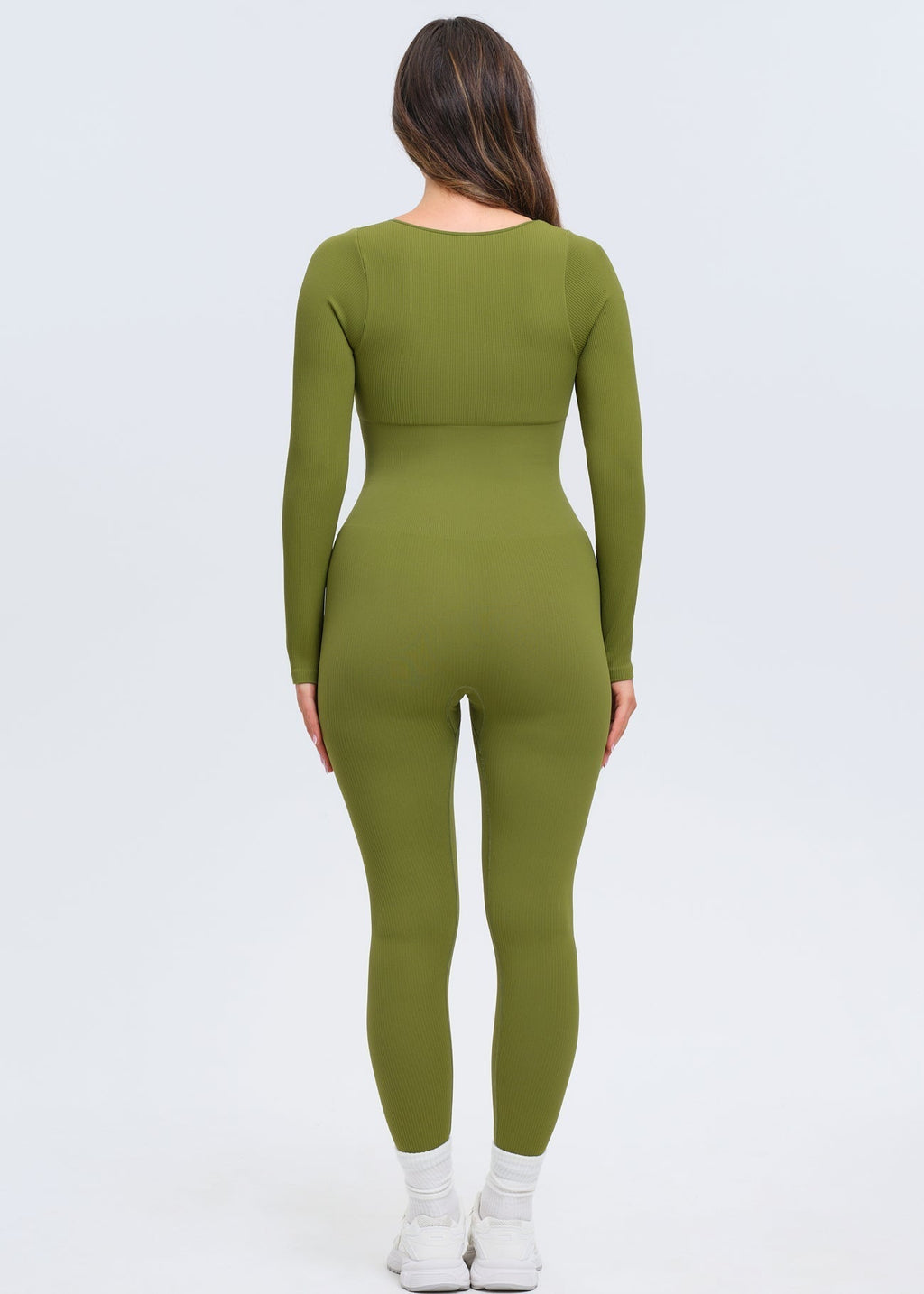 SnatchedKnit Long Sleeve Jumpsuit