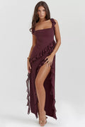 Maisa | Ruffle Maxi Dress