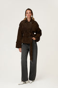 Esme Cropped Trench Coat