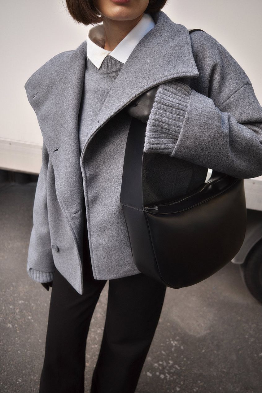 Clara Short Wool Coat